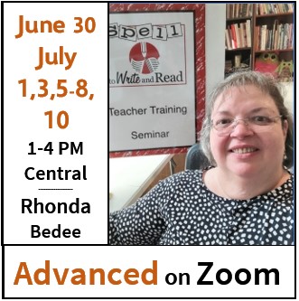 SWR Advanced June 30 + July 1,3,5-8,10 – Zoom with ELECTIVES! part 2