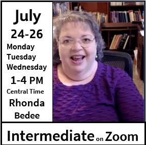 SWR Intermediate for Primary Log – July 24-26 from Wise Spelling on Zoom